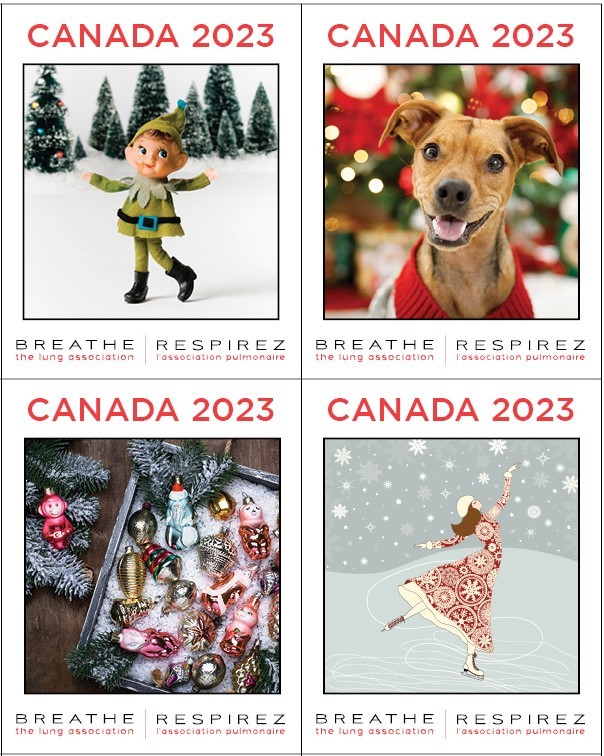 Four 2023 Christmas Seals